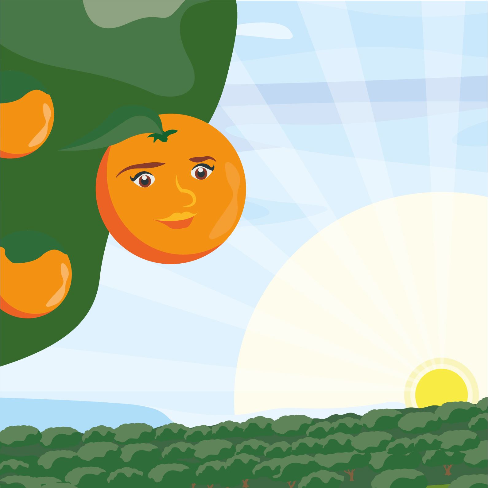 Orangen