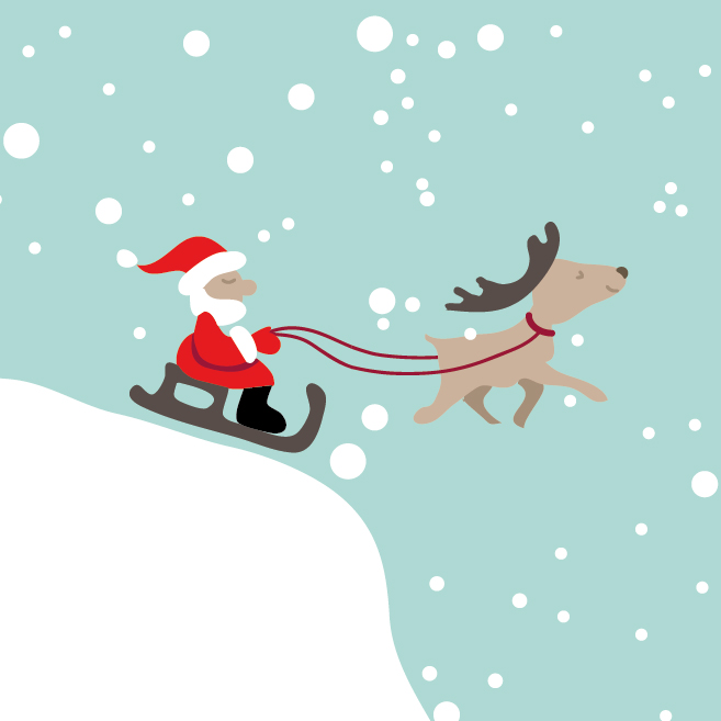 Weihnachtsschiebepuzzle
